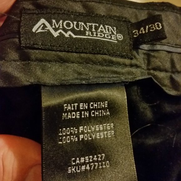 black Mountain Ridge slacks size 34/30 - Picture 2 of 2